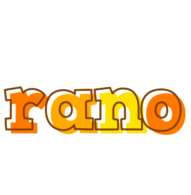 Rano desert logo