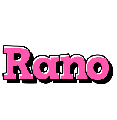 Rano girlish logo