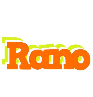 Rano healthy logo