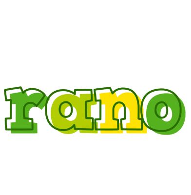 Rano juice logo