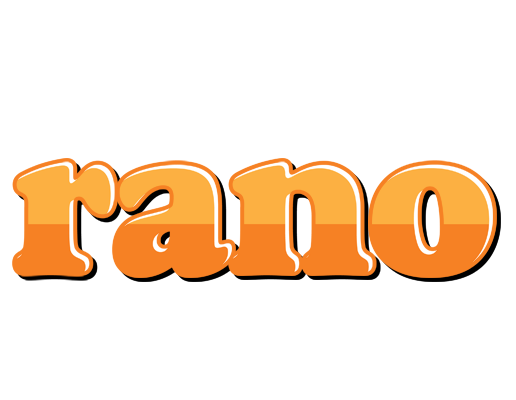 Rano orange logo