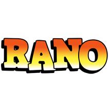 Rano sunset logo