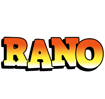 Rano sunset logo