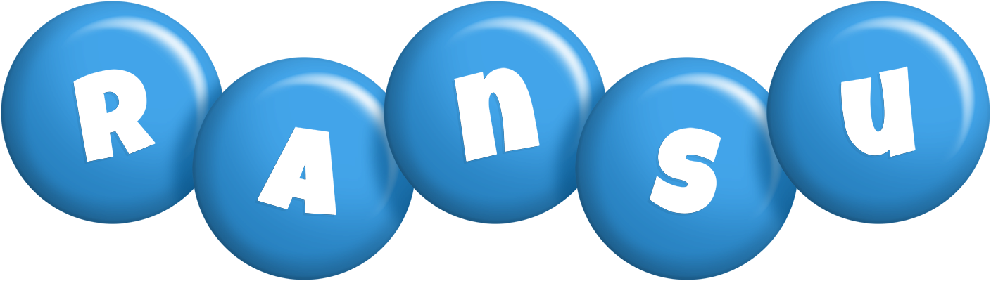 Ransu candy-blue logo