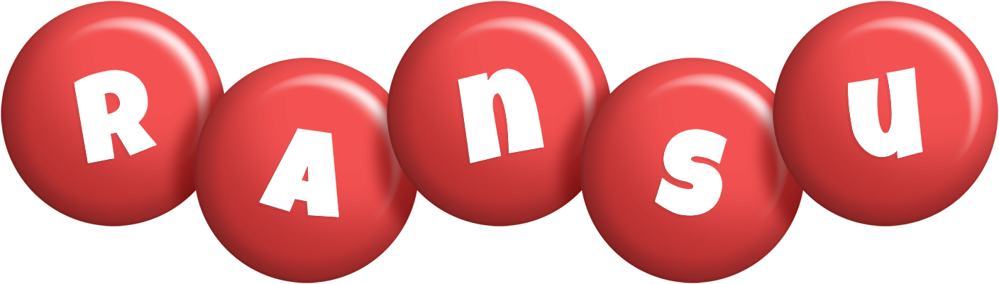 Ransu candy-red logo