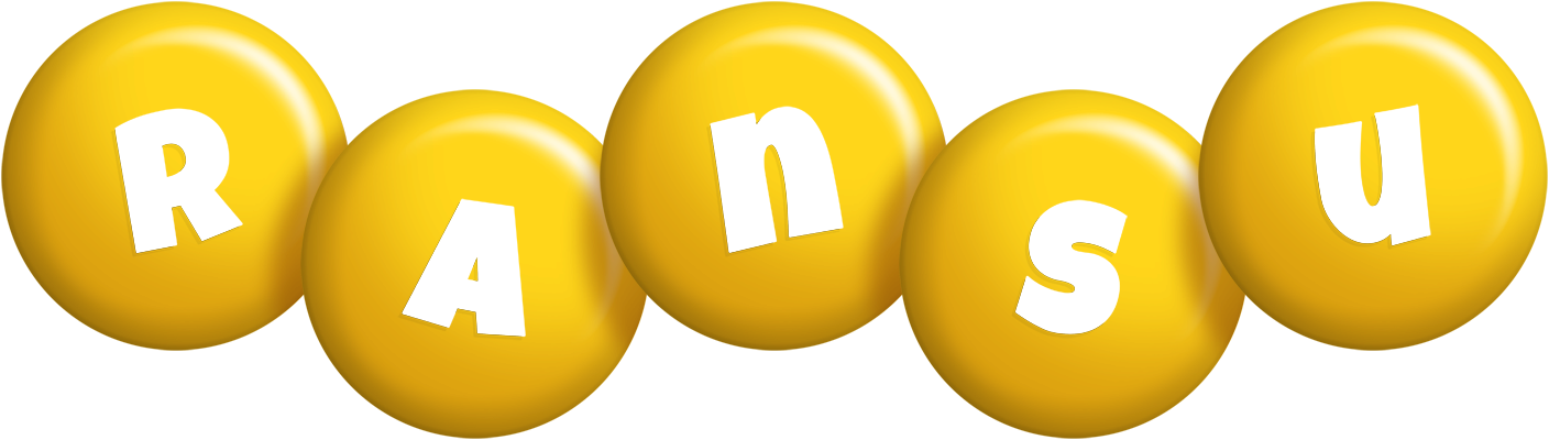 Ransu candy-yellow logo