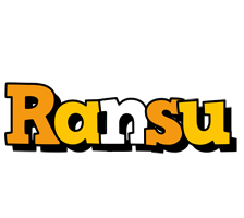 Ransu cartoon logo