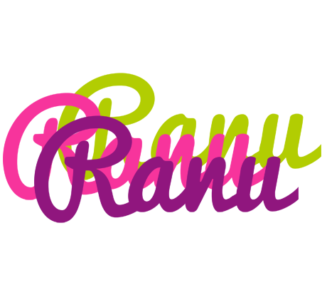 Ranu flowers logo