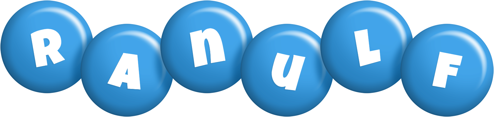 Ranulf candy-blue logo