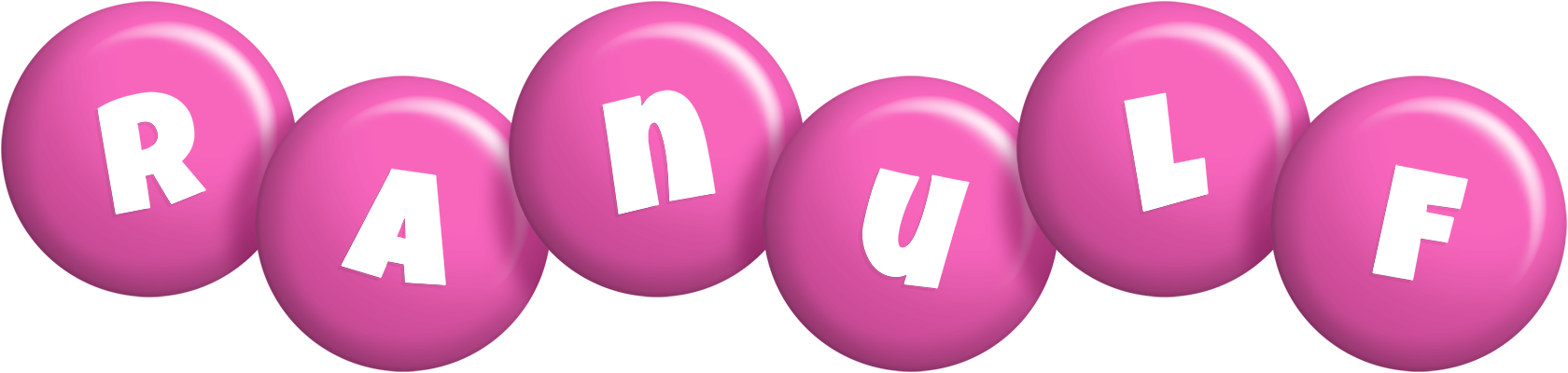 Ranulf candy-pink logo