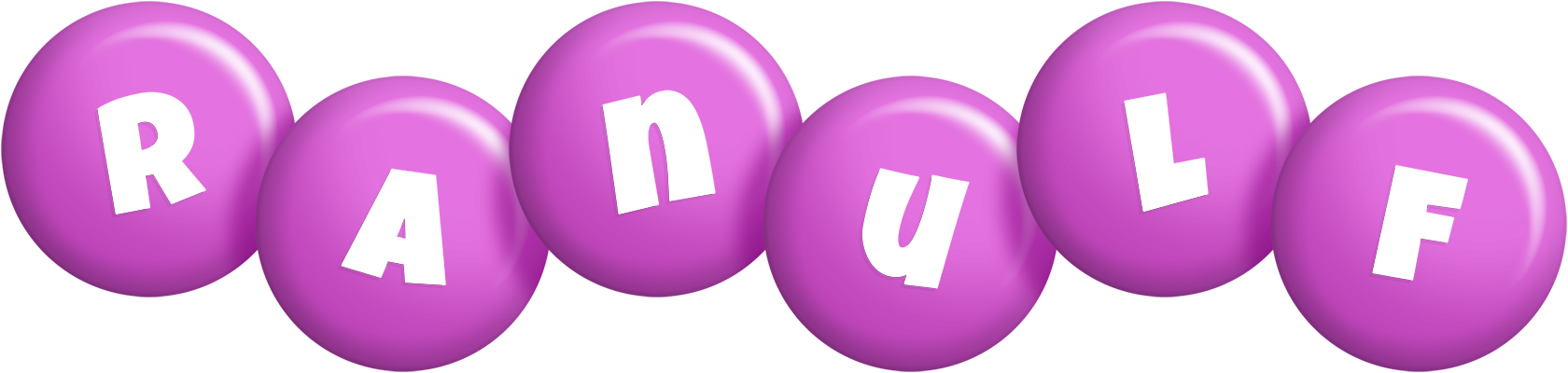 Ranulf candy-purple logo