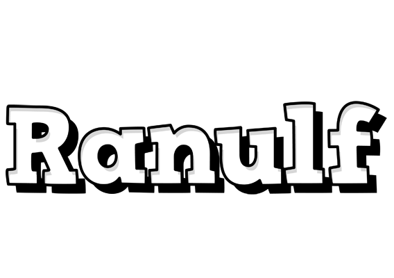 Ranulf snowing logo
