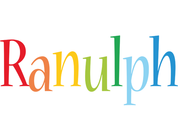 Ranulph birthday logo