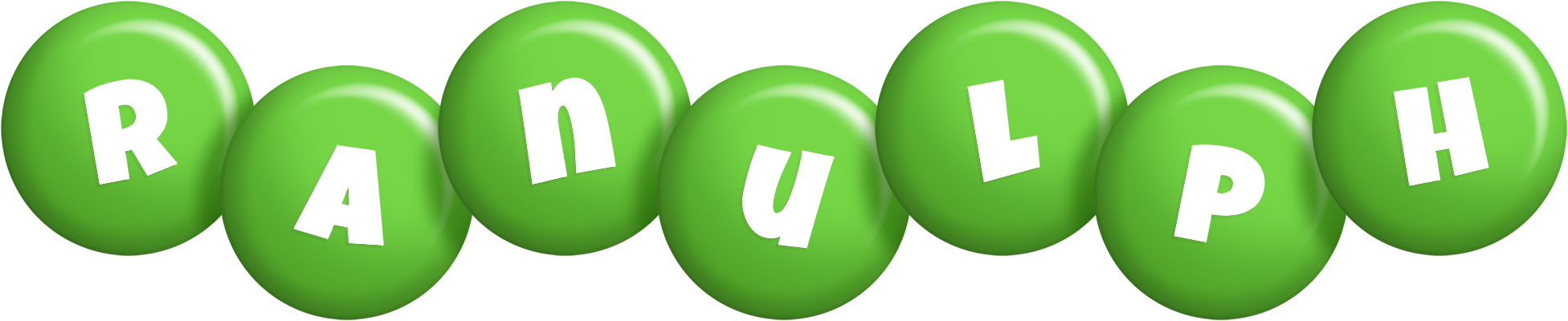 Ranulph candy-green logo