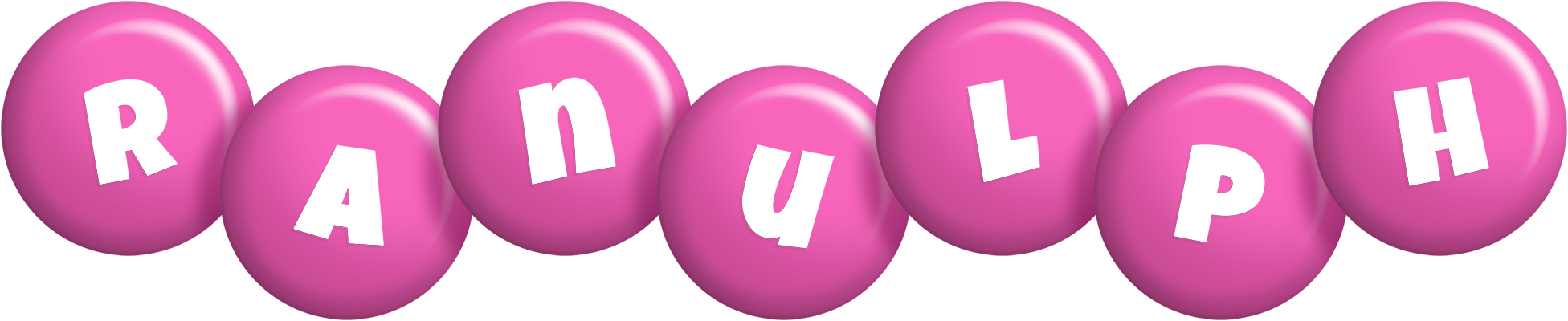 Ranulph candy-pink logo