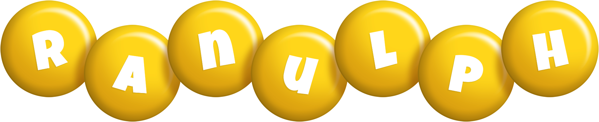 Ranulph candy-yellow logo