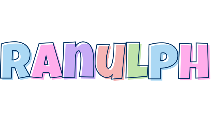 Ranulph pastel logo