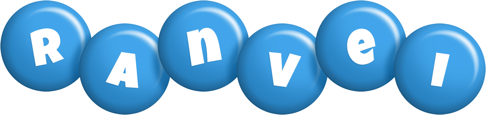 Ranvei candy-blue logo
