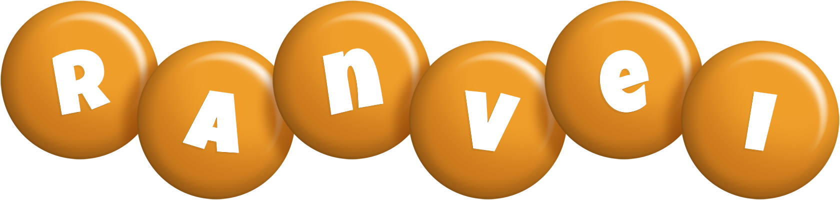 Ranvei candy-orange logo