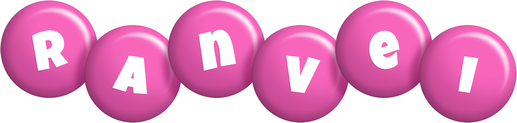 Ranvei candy-pink logo
