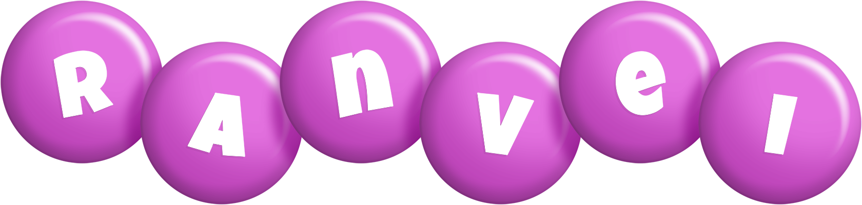 Ranvei candy-purple logo