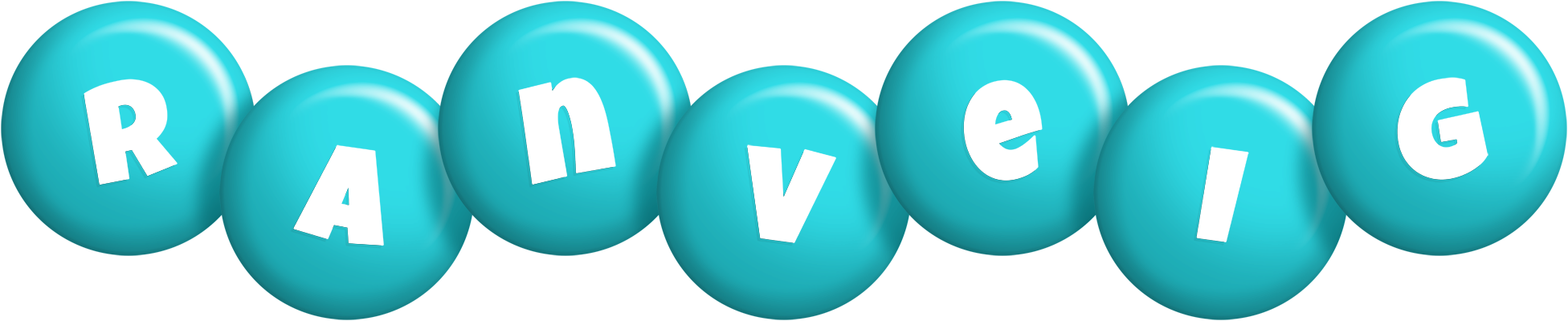 Ranveig candy-azur logo