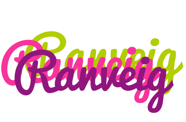 Ranveig flowers logo