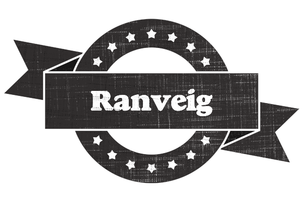 Ranveig grunge logo