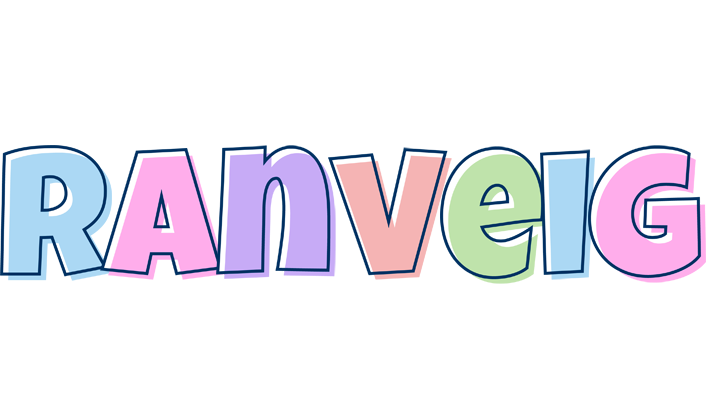 Ranveig pastel logo