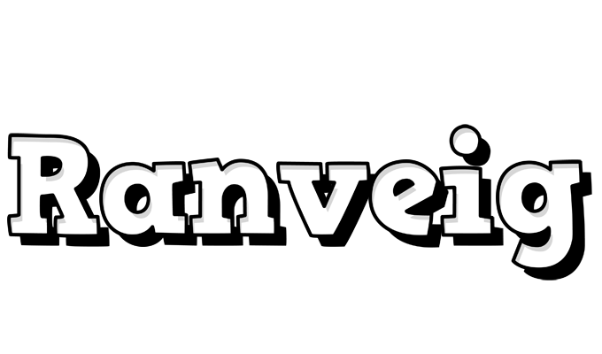 Ranveig snowing logo