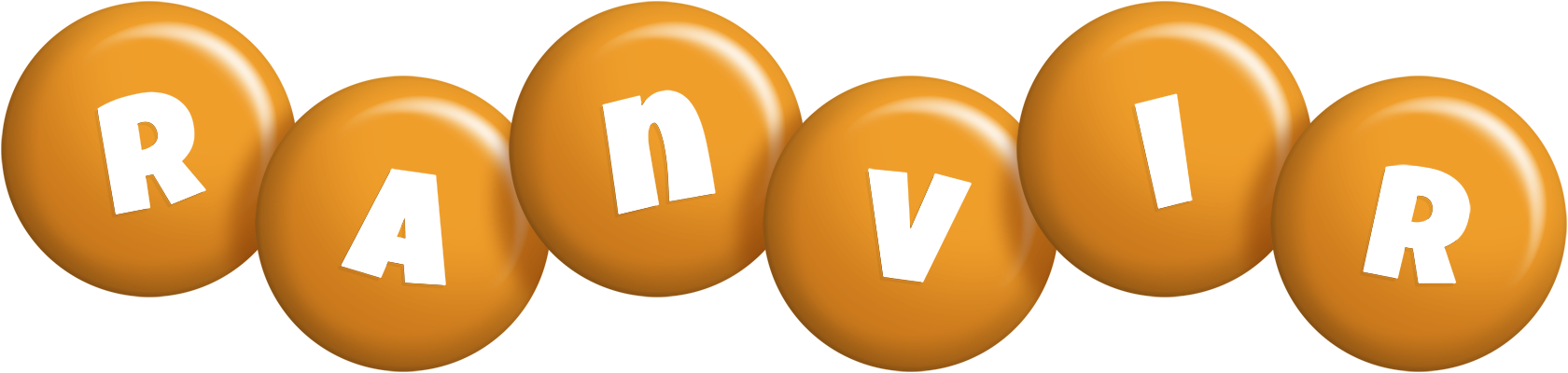 Ranvir candy-orange logo