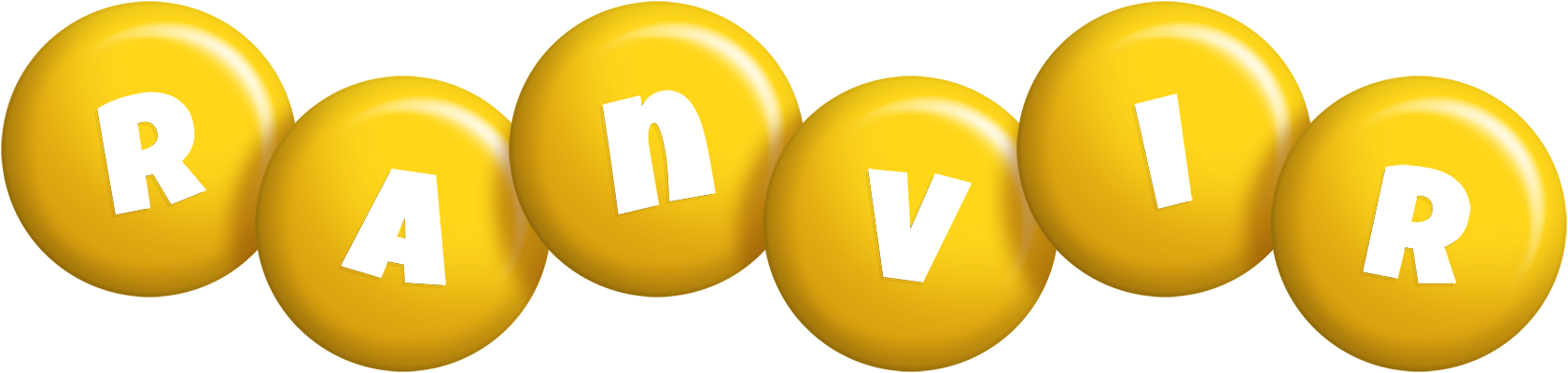 Ranvir candy-yellow logo