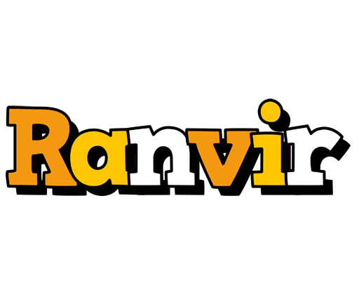 Ranvir cartoon logo