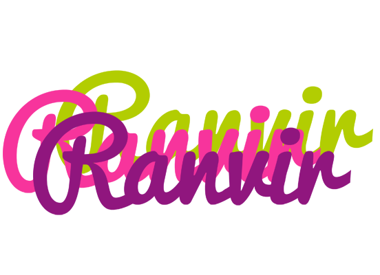 Ranvir flowers logo