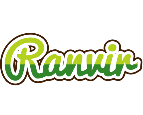 Ranvir golfing logo