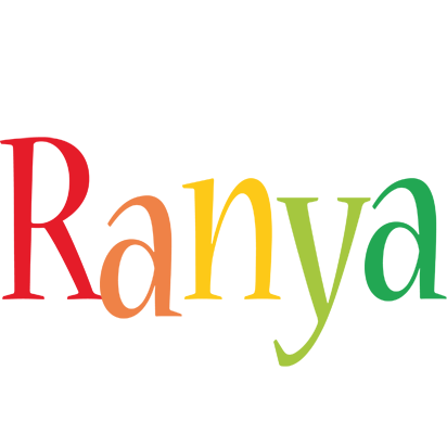 Ranya birthday logo