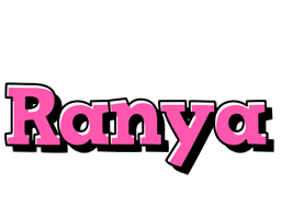 Ranya girlish logo