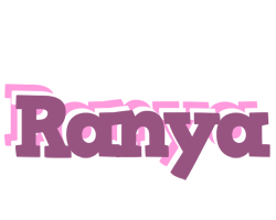 Ranya relaxing logo