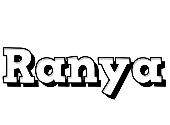 Ranya snowing logo