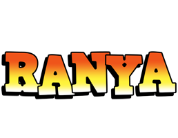 Ranya sunset logo