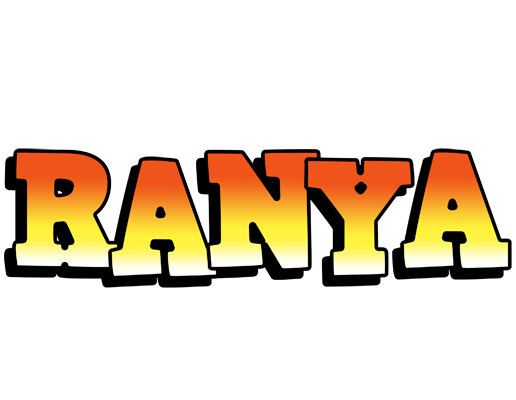 Ranya sunset logo