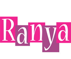 Ranya whine logo