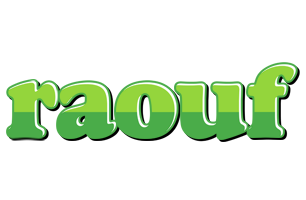 Raouf apple logo