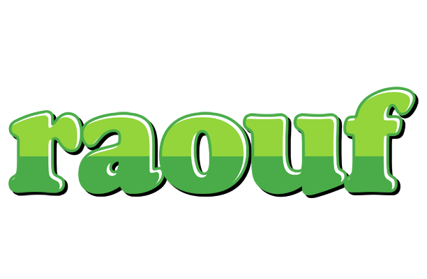 Raouf apple logo