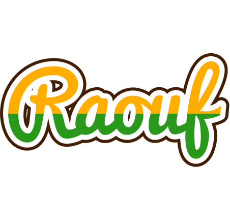 Raouf banana logo