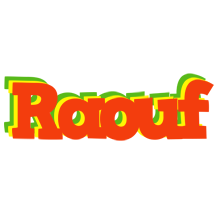 Raouf bbq logo