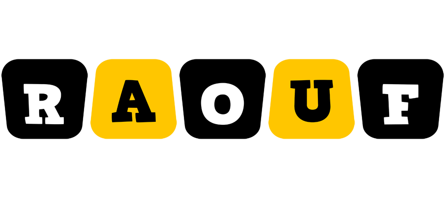 Raouf boots logo