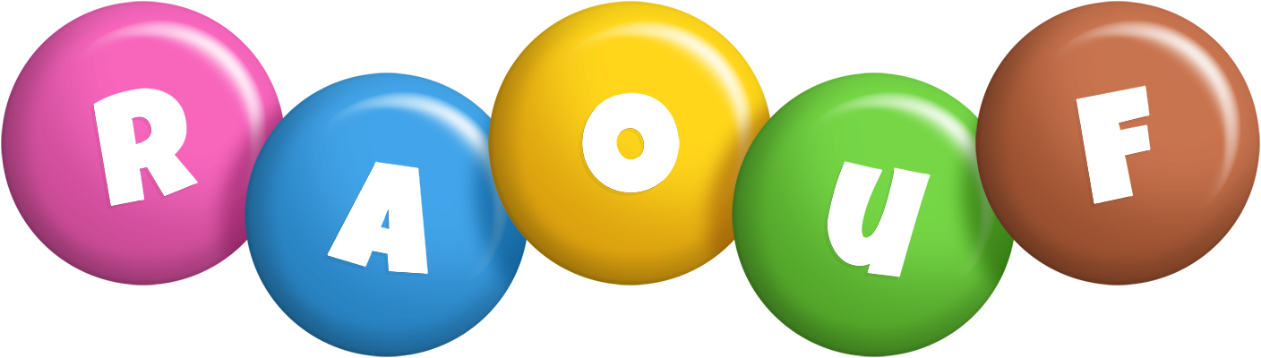 Raouf candy logo
