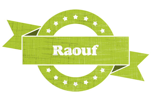 Raouf change logo