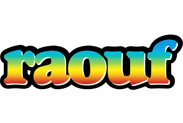 Raouf color logo